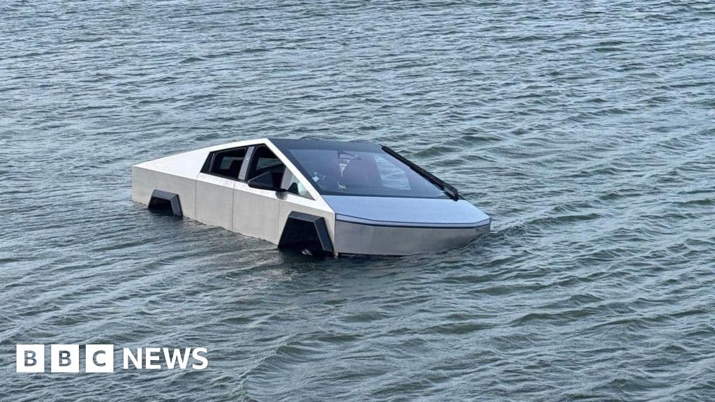 tesla-cybertruck-driver-arrested-after-driving-into-lake-to-use-wade-mode-police-say